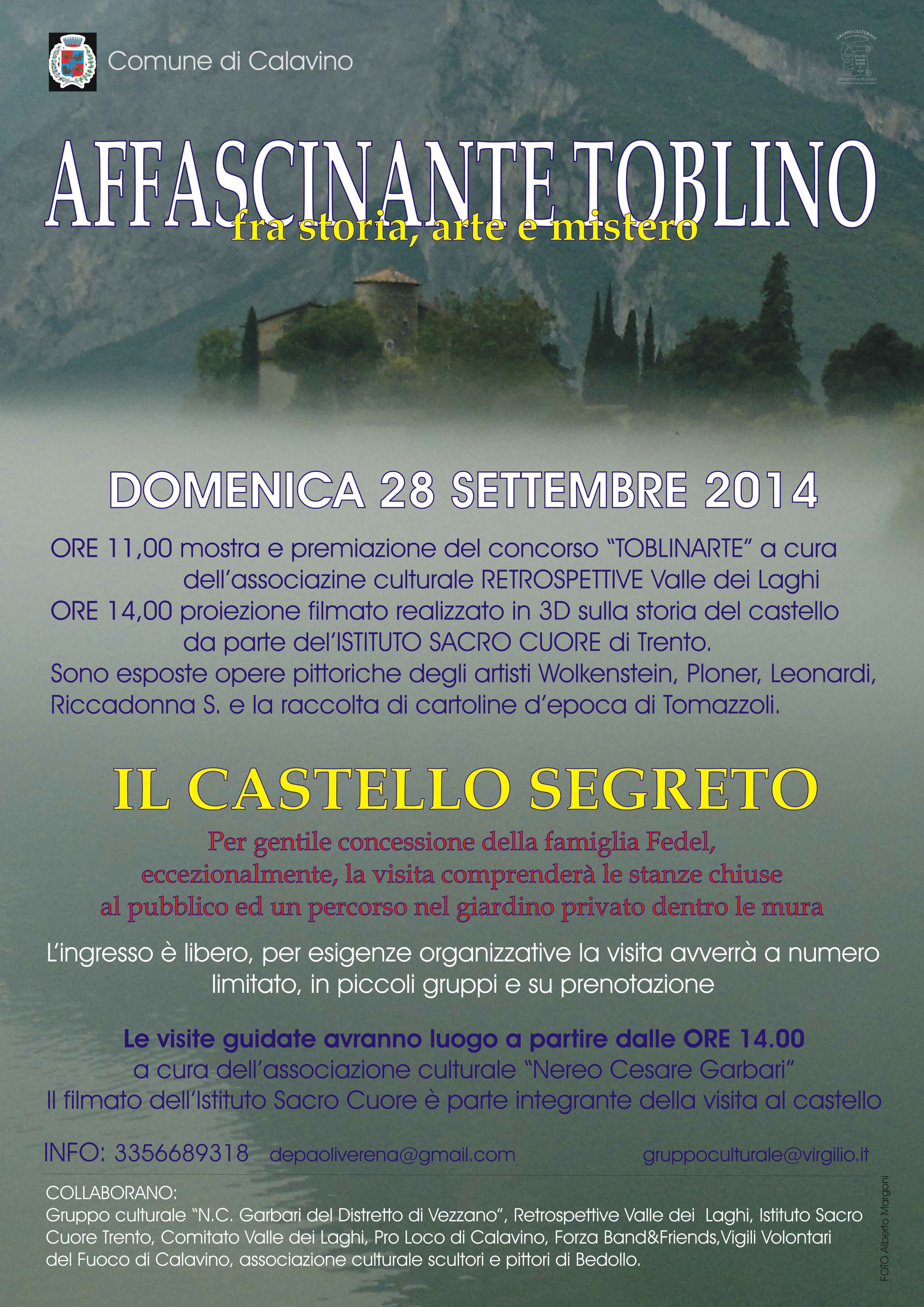 Locandina "Affascinante Toblino"