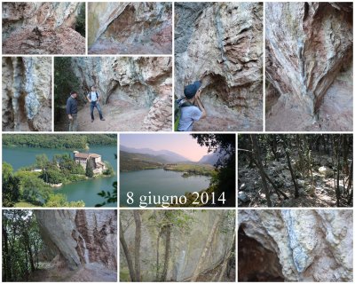 Collage fotografico dal Monte Oliveto.
