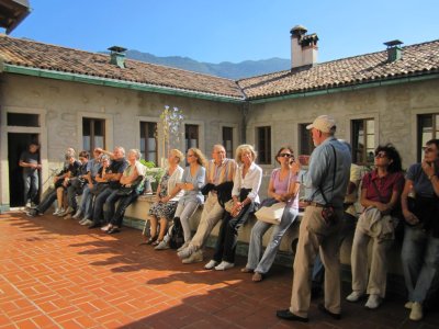Il gruppo attento.