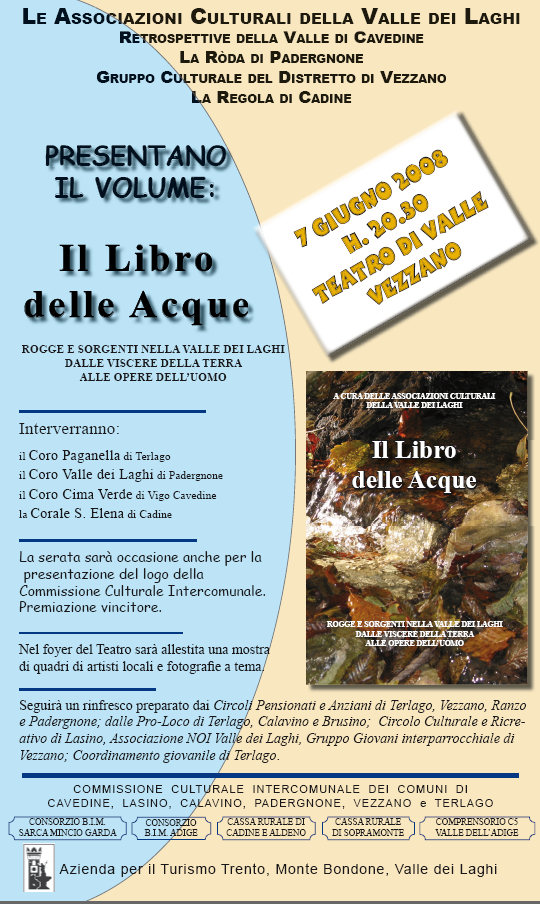 locandina libro delle acque