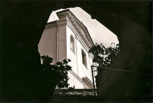 Vista sulla chesa di Fraveggio